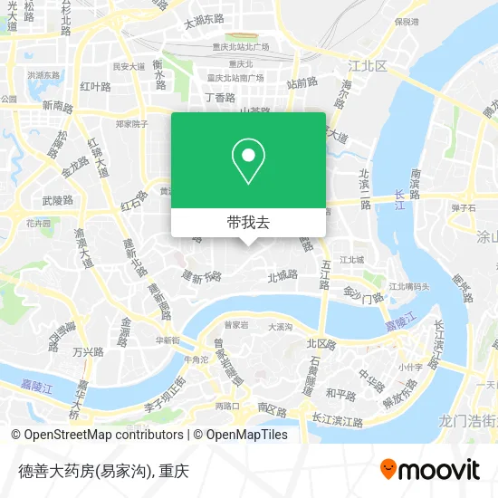 德善大药房(易家沟)地图