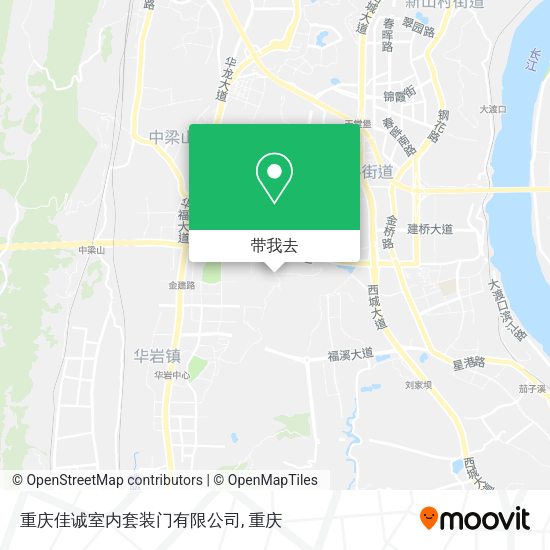 重庆佳诚室内套装门有限公司地图