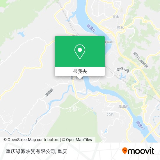 重庆绿派农资有限公司地图