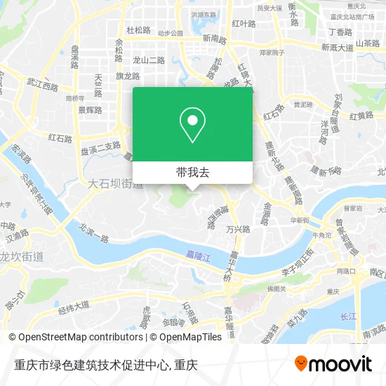 重庆市绿色建筑技术促进中心地图