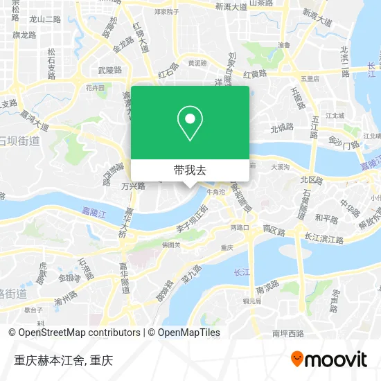 重庆赫本江舍地图