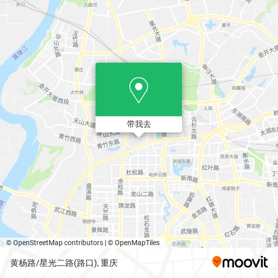 黄杨路/星光二路(路口)地图