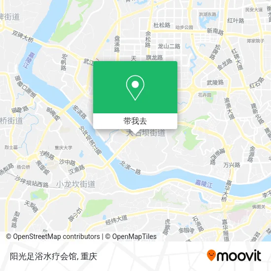 阳光足浴水疗会馆地图