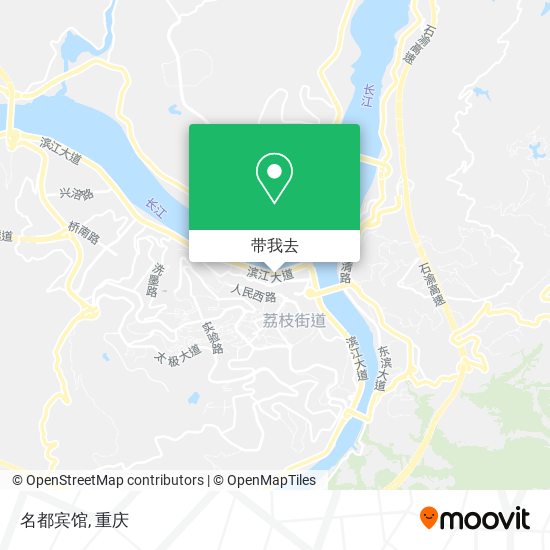 名都宾馆地图