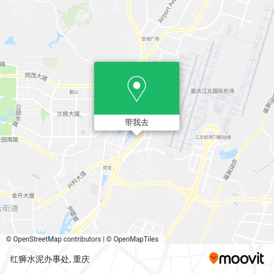 红狮水泥办事处地图