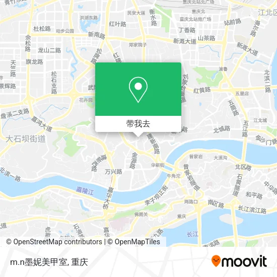 m.n墨妮美甲室地图