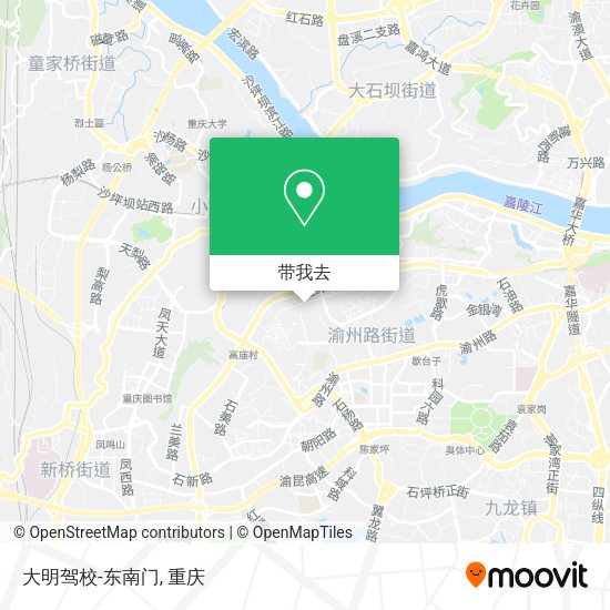 大明驾校-东南门地图