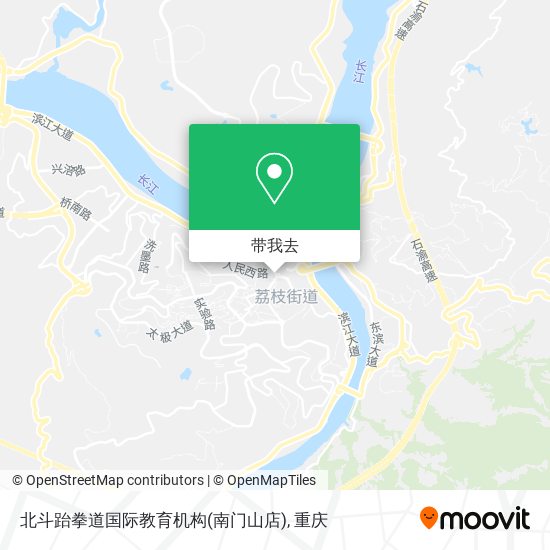 北斗跆拳道国际教育机构(南门山店)地图