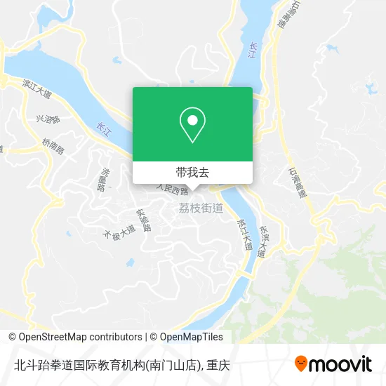 北斗跆拳道国际教育机构(南门山店)地图