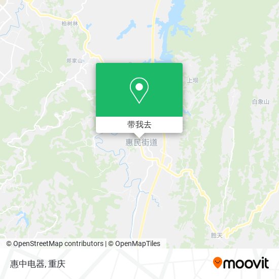 惠中电器地图