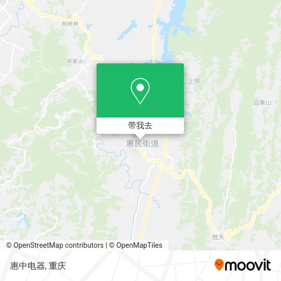 惠中电器地图