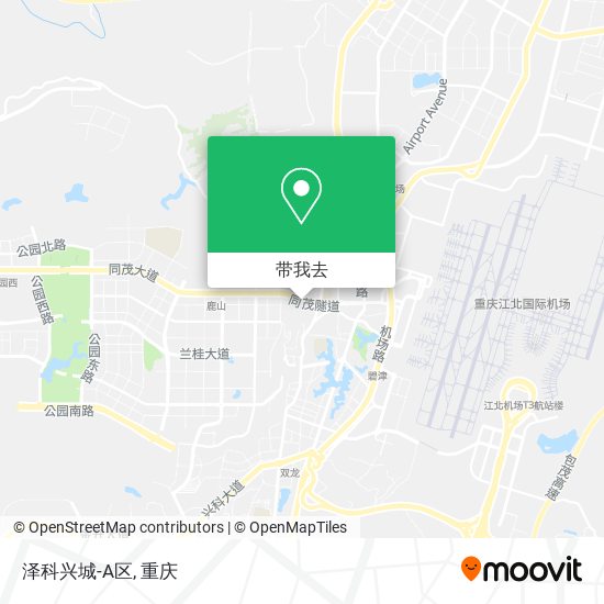 泽科兴城-A区地图