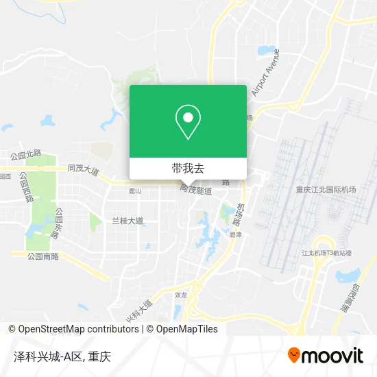 泽科兴城-A区地图