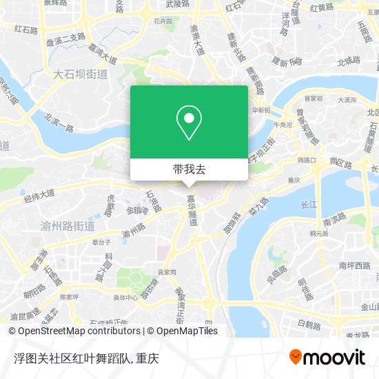 浮图关社区红叶舞蹈队地图