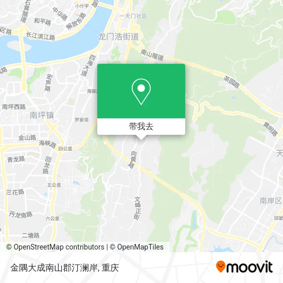 金隅大成南山郡汀澜岸地图