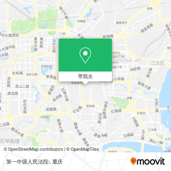 第一中级人民法院-地图