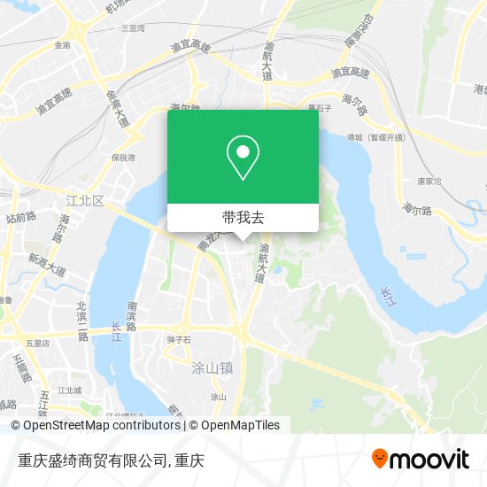 重庆盛绮商贸有限公司地图