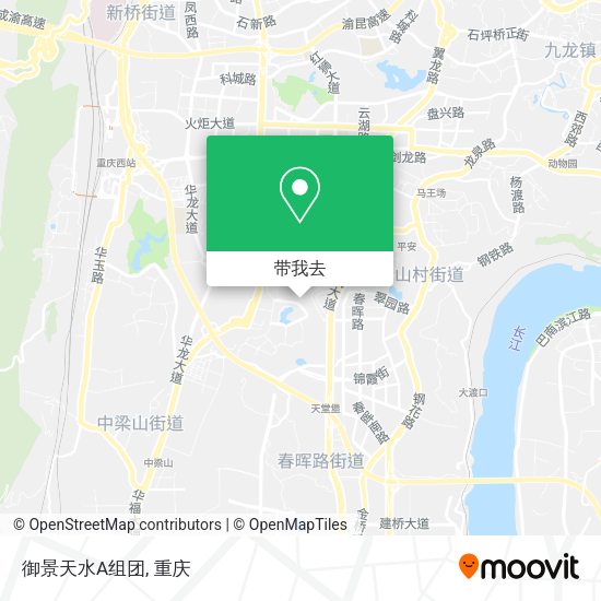 御景天水A组团地图