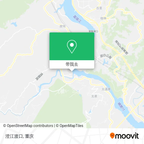 澄江渡口地图