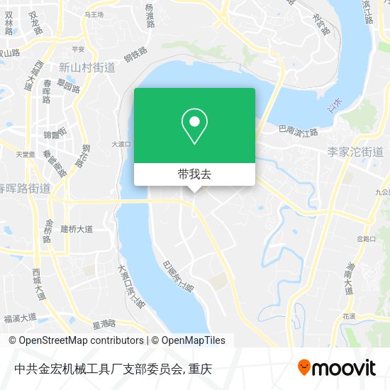 中共金宏机械工具厂支部委员会地图