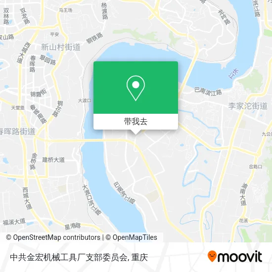 中共金宏机械工具厂支部委员会地图