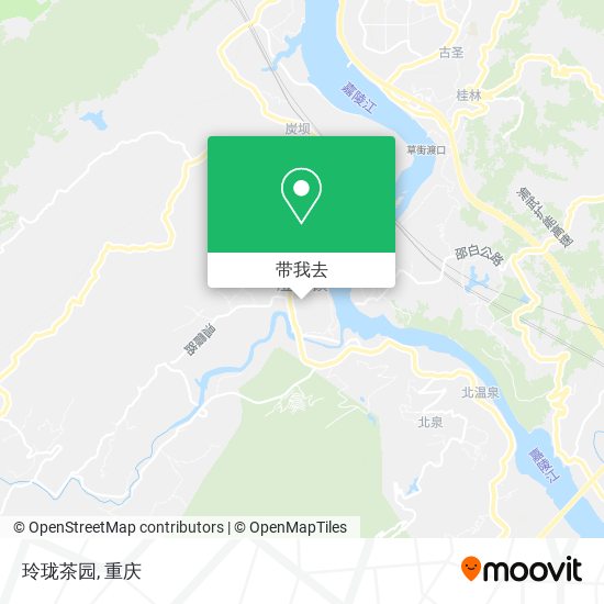 玲珑茶园地图