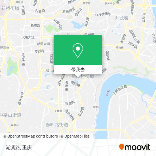 湖滨路地图