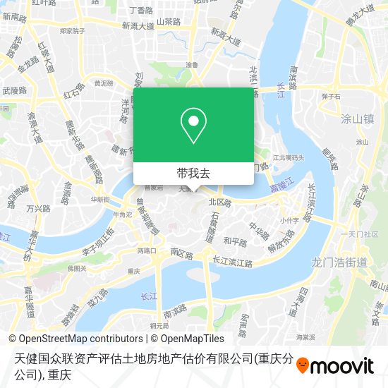 天健国众联资产评估土地房地产估价有限公司(重庆分公司)地图