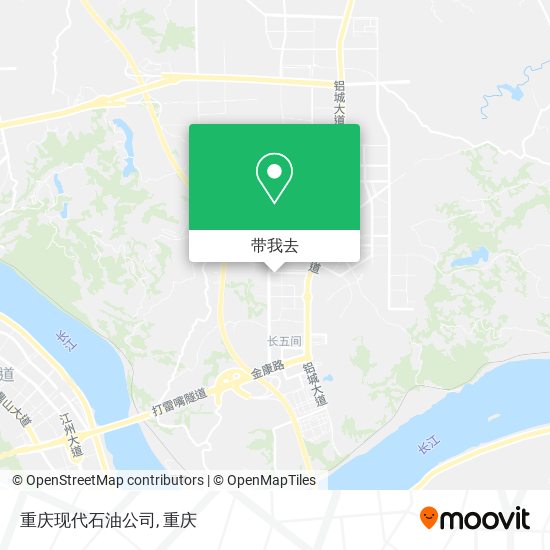 重庆现代石油公司地图