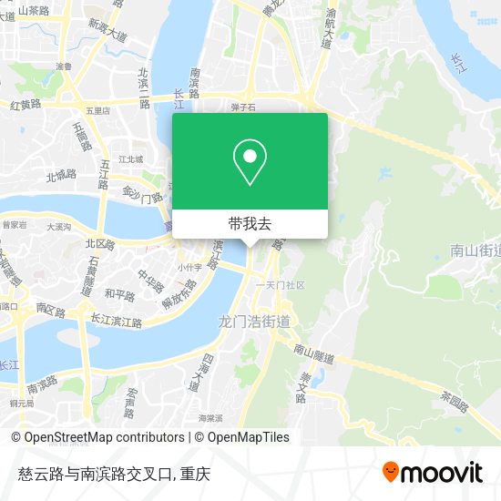 慈云路与南滨路交叉口地图