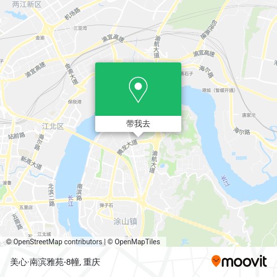 美心·南滨雅苑-8幢地图