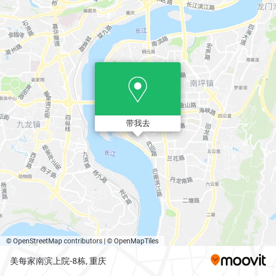 美每家南滨上院-8栋地图