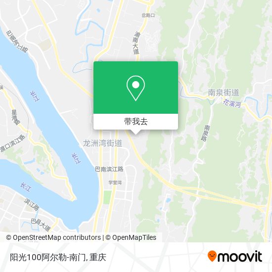 阳光100阿尔勒-南门地图