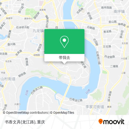 书香文具(龙江路)地图