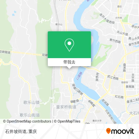 石井坡街道地图