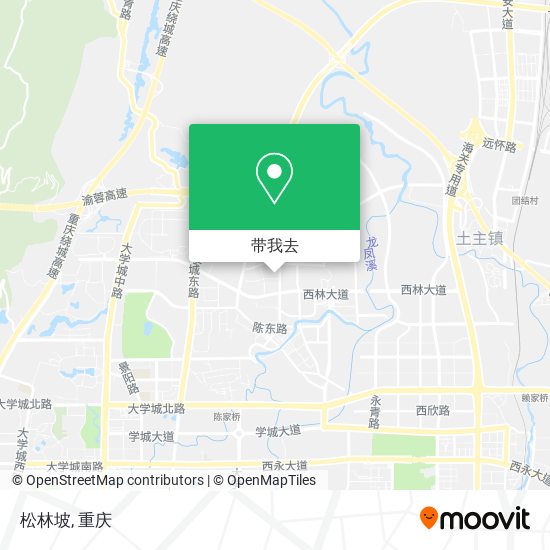 松林坡地图