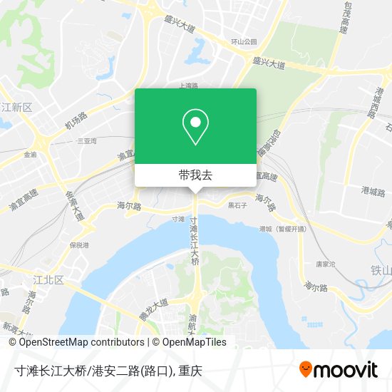 寸滩长江大桥/港安二路(路口)地图