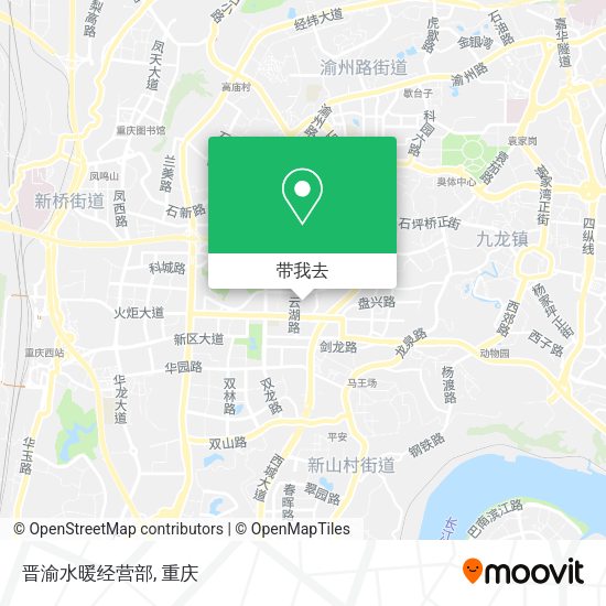 晋渝水暖经营部地图
