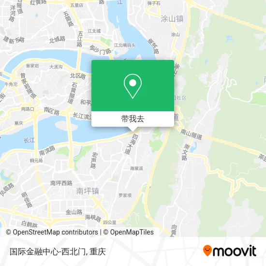 国际金融中心-西北门地图