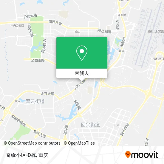 奇缘小区-D栋地图