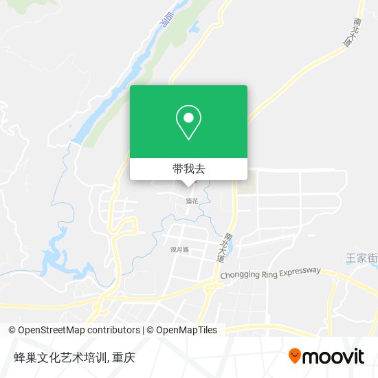 蜂巢文化艺术培训地图
