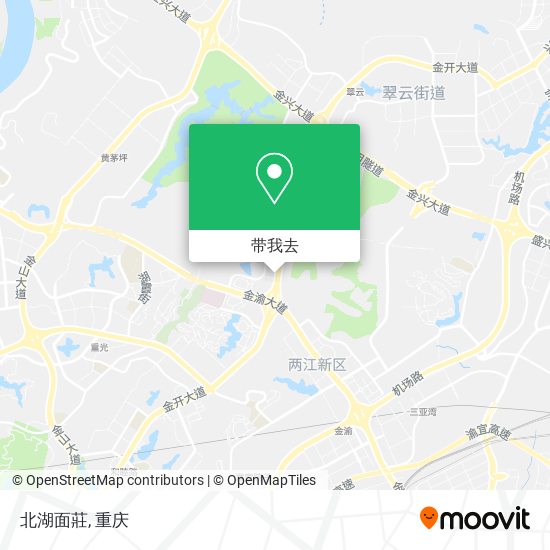 北湖面莊地图