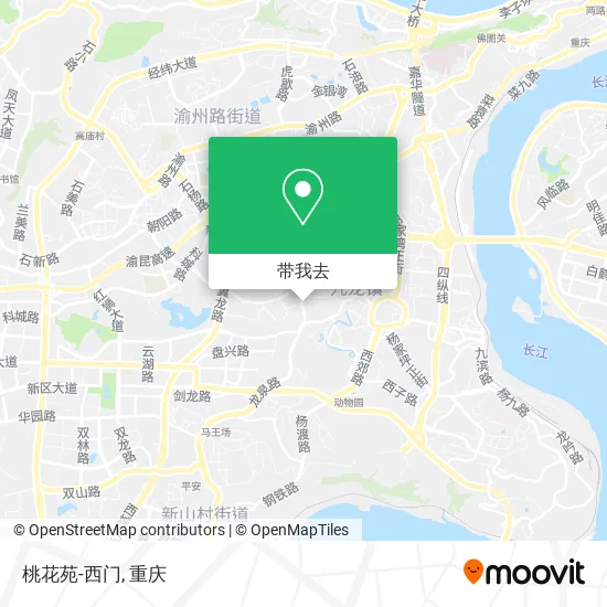 桃花苑-西门地图