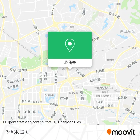 华润漆地图