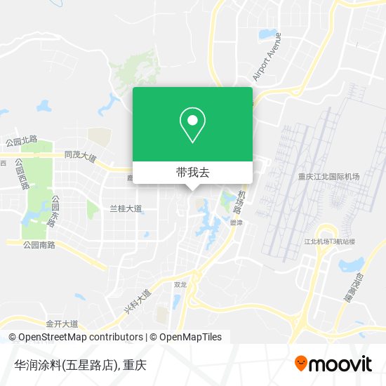 华润涂料(五星路店)地图