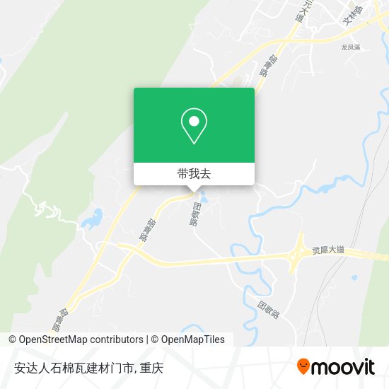 安达人石棉瓦建材门市地图