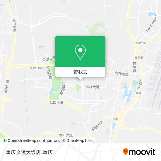 重庆金陵大饭店地图