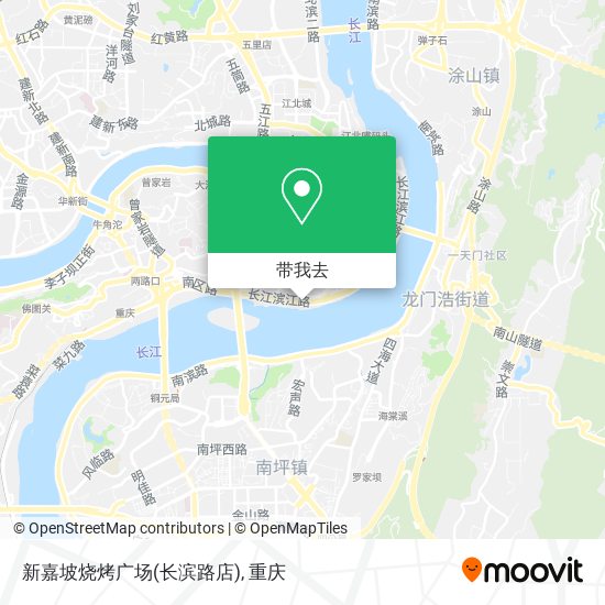 新嘉坡烧烤广场(长滨路店)地图