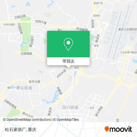 松石家俱厂地图