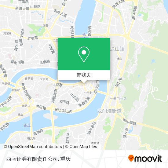 西南证券有限责任公司地图